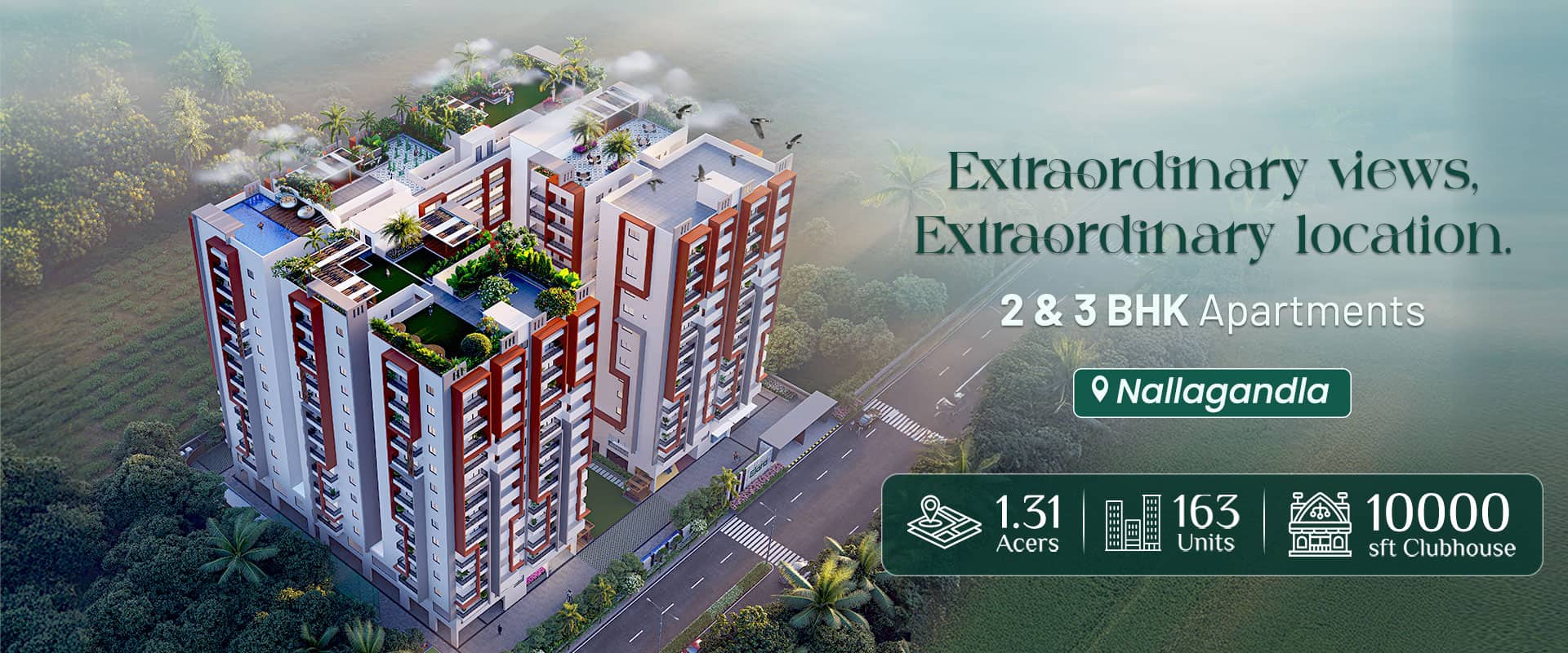 Flats for sale in nallagandla
